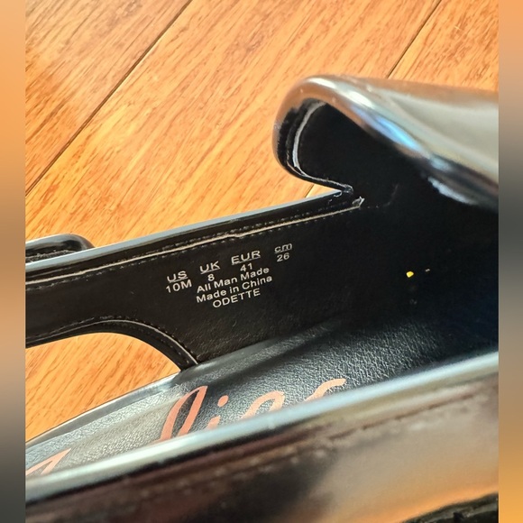 SOLD⚫️Zodiac Odette Slingback Platform Heeled Loafers Black Women’s Size 10M - Picture 12 of 12